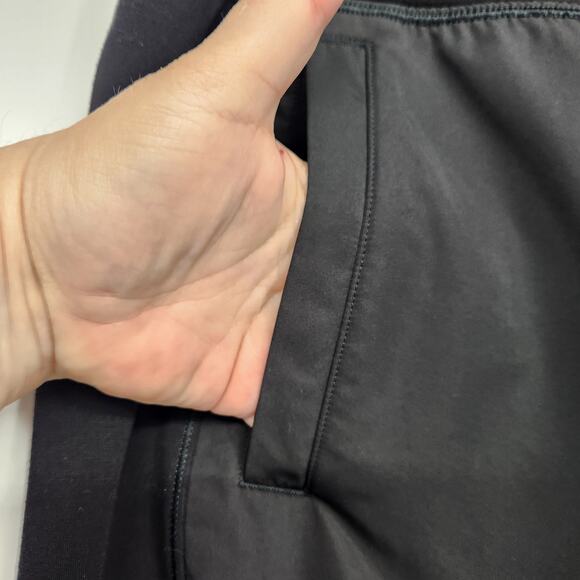 Athleta Get Set Hybrid Pull On High Rise Stretch Jogger Pants in Black Women's L - Picture 7 of 9